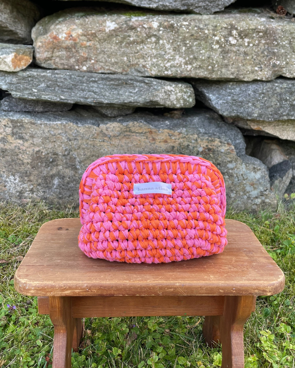 Esternecessären - Rosa/orange