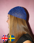 Crochet pattern Glitter mesh beanie