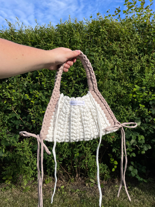 Cora Mini - Beige/vit