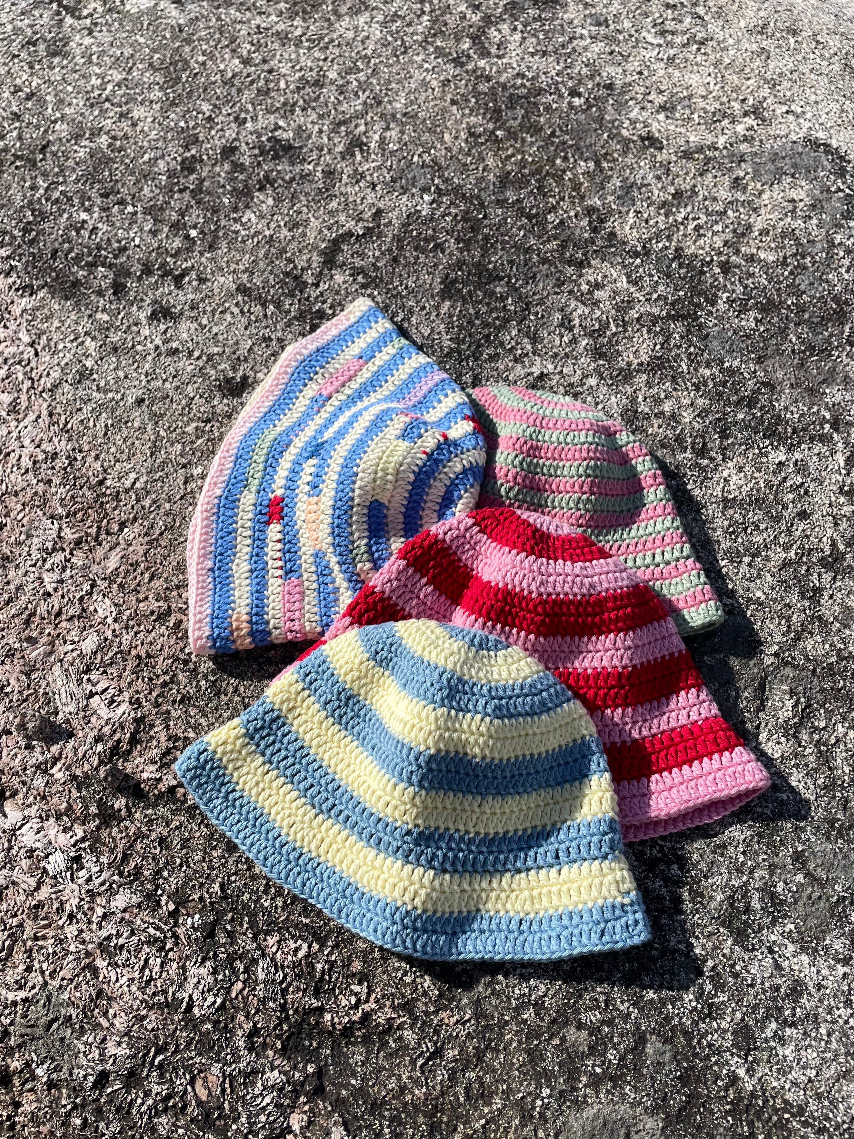 Lisa Bucket Hat Blå/konfetti
