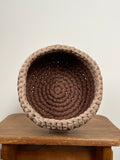 Crochet basket - Large brown