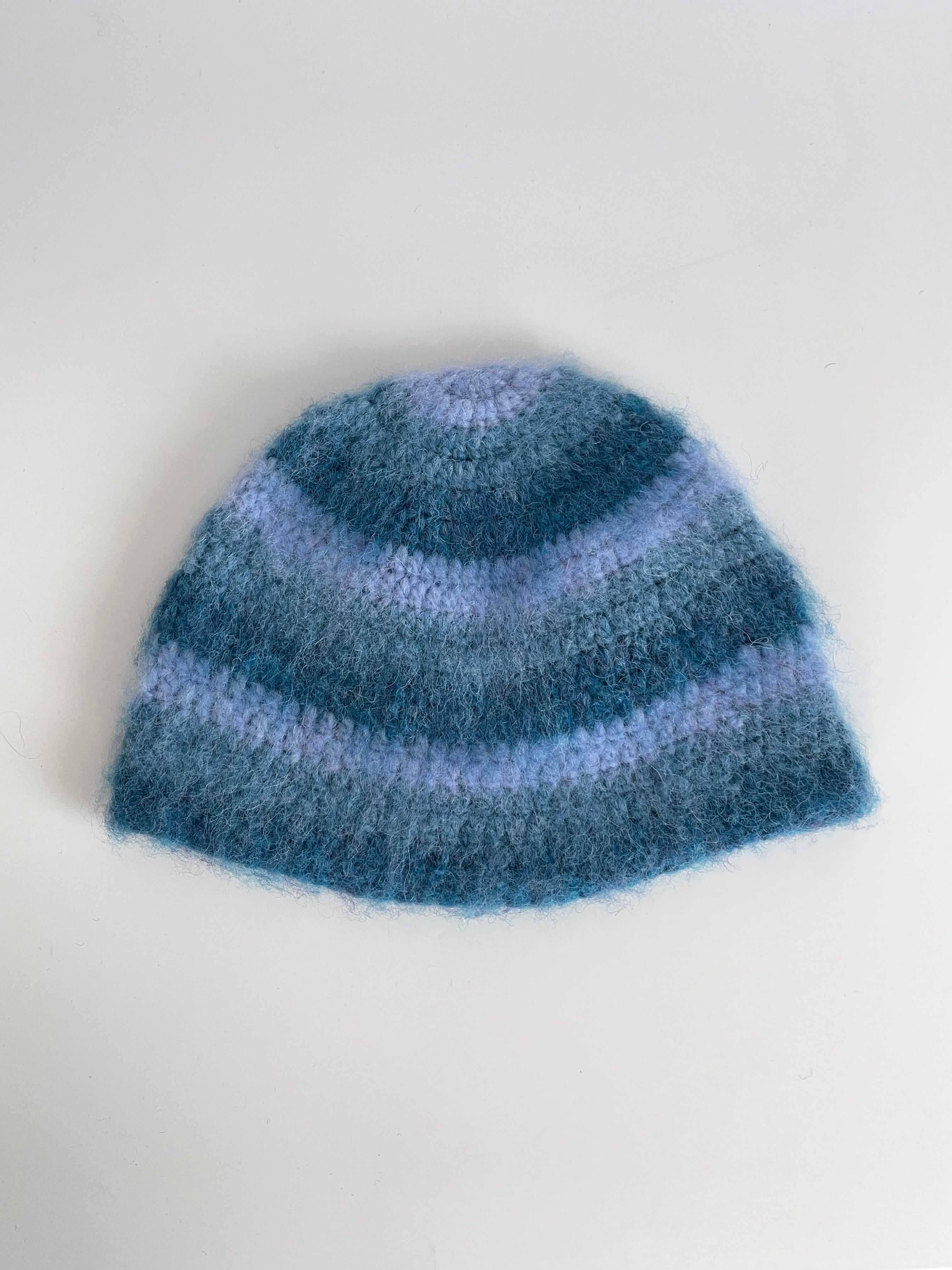 Juna Beanie - Blue/turquoise