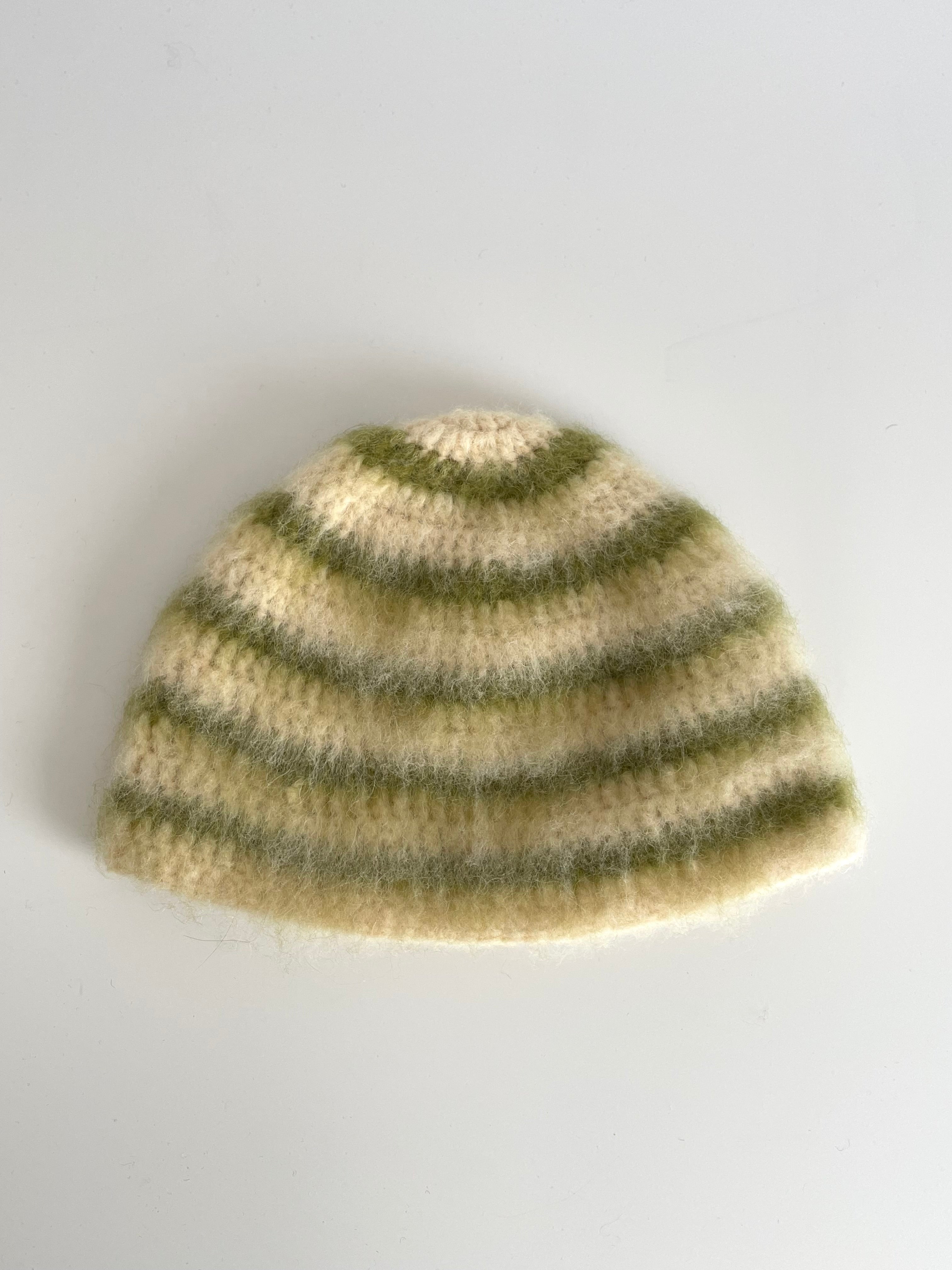Juna Beanie - Yellow/olive